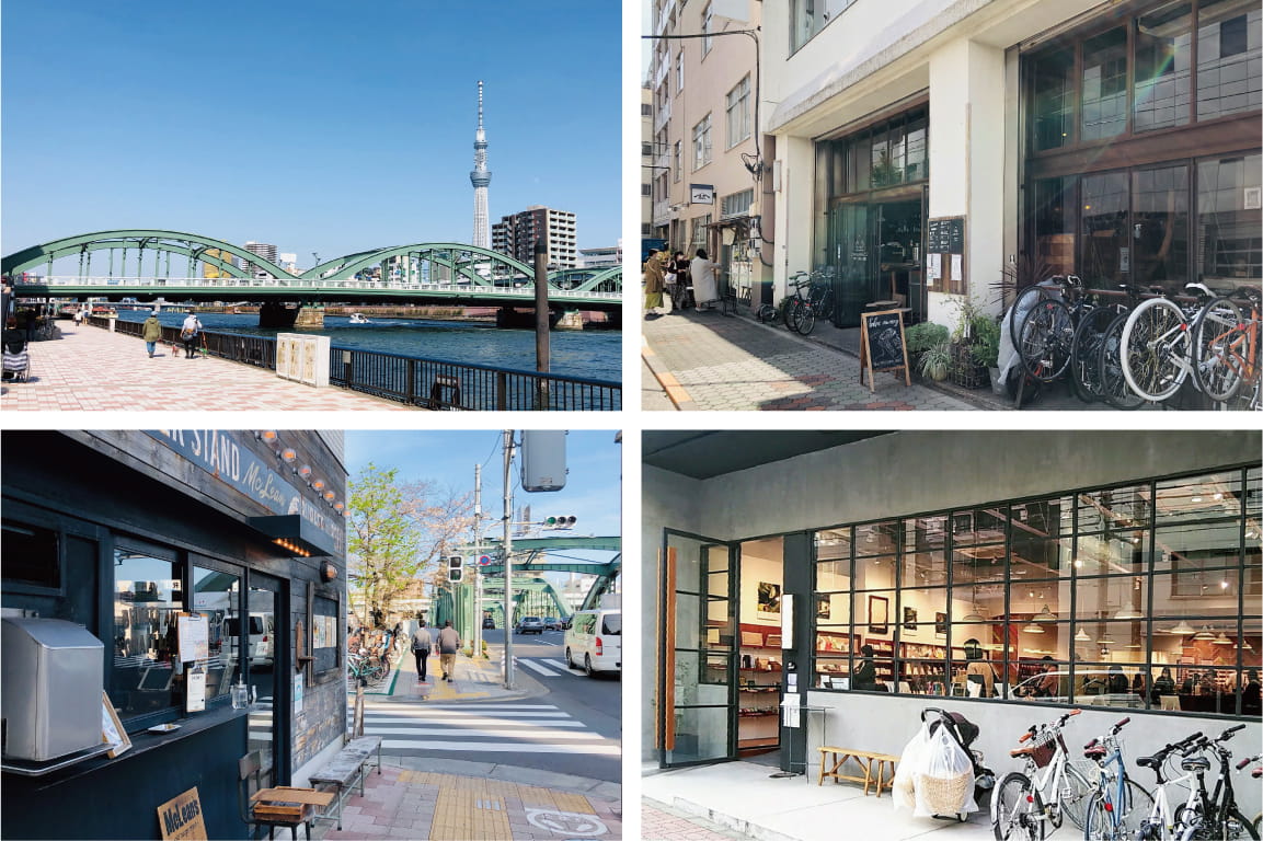 東京のブルックリンこと蔵前の風景