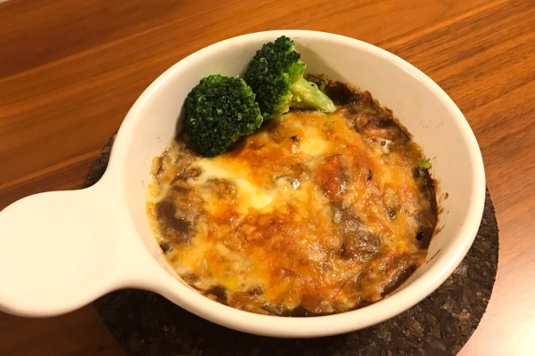 カレードリア風オートミール写真