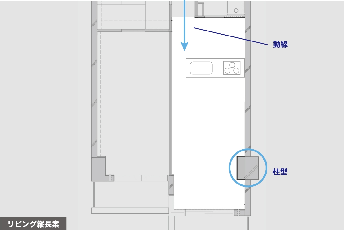 プランナーが最初に思いついた間取り